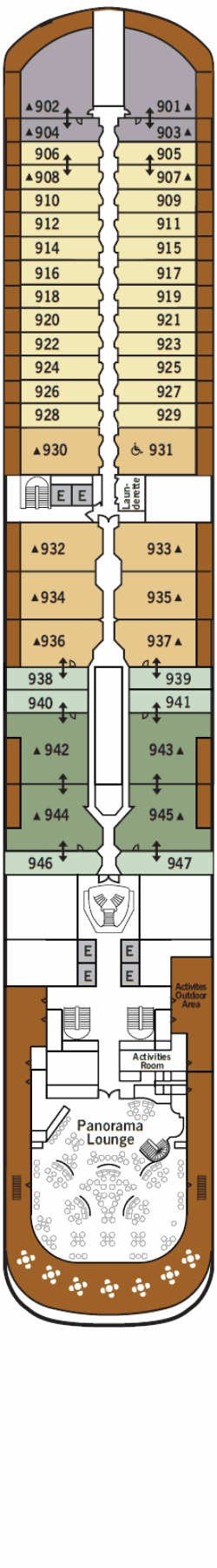 Deckplan Deck 9