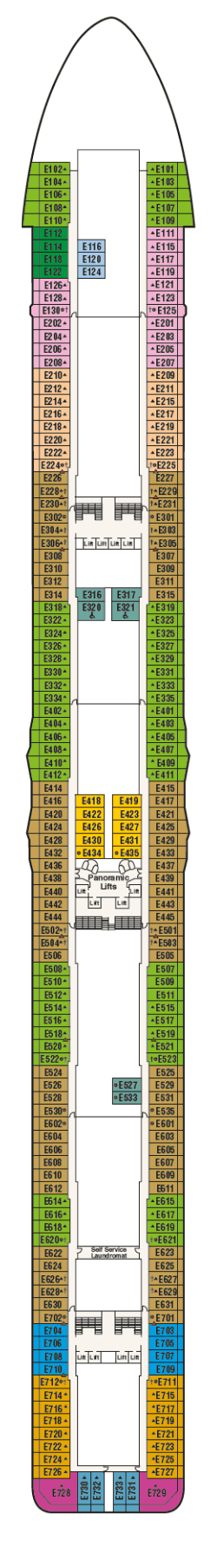 Deckplan: Emerald Deck 8