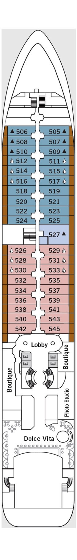 Deckplan Deck 5