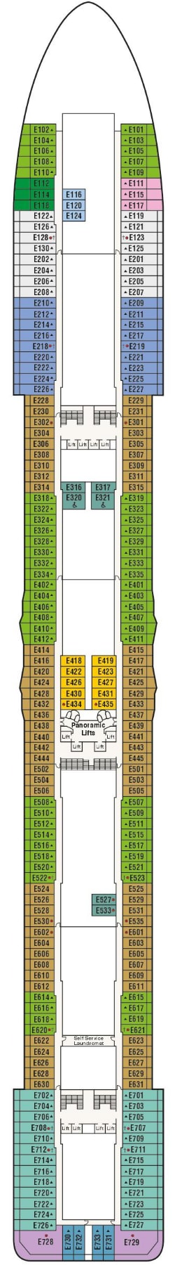 Deckplan: Emerald Deck 8