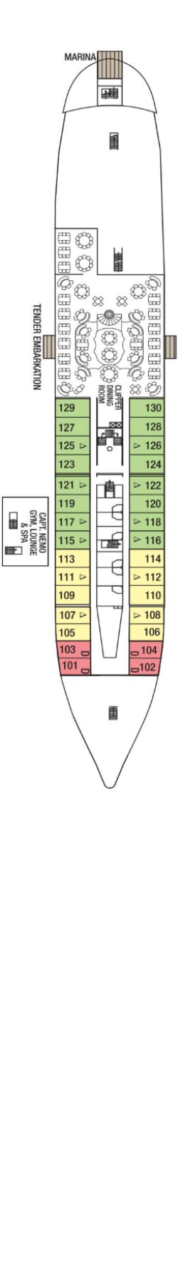 Deckplan: Commodoredeck 1