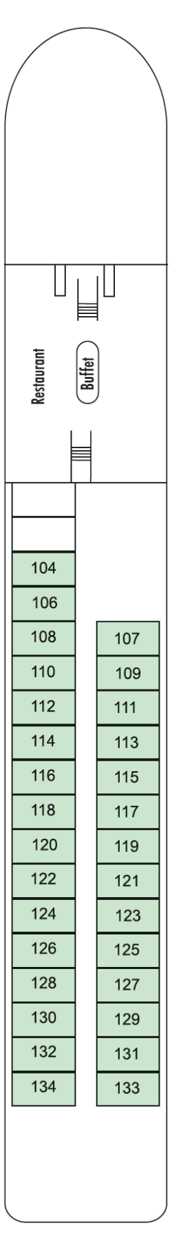 Deckplan: Hauptdeck 1