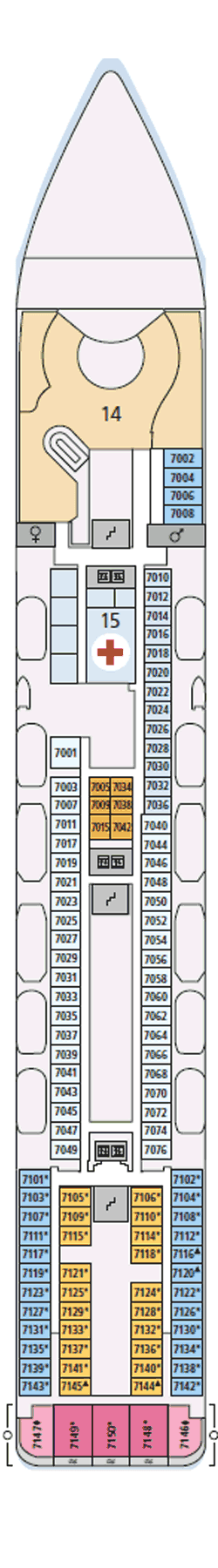 Aidamira Kreuzfahrten Schiffsbewertungen Und Deckplan