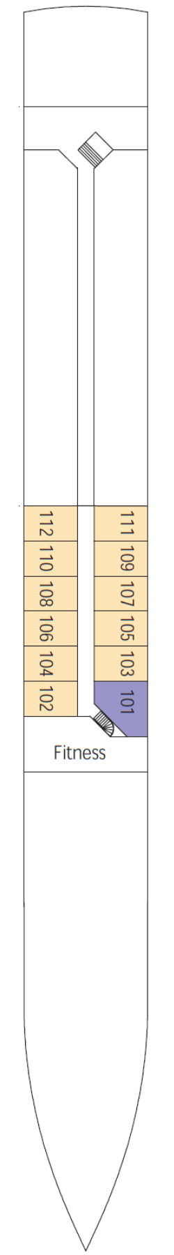 Deckplan: Smaragddeck 1
