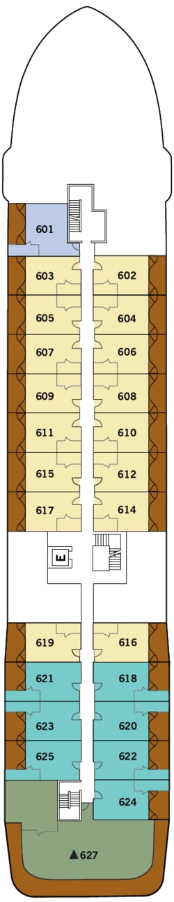 Deckplan Deck 6