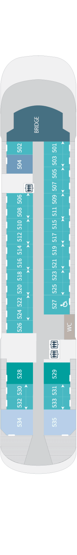 Deckplan Deck 5