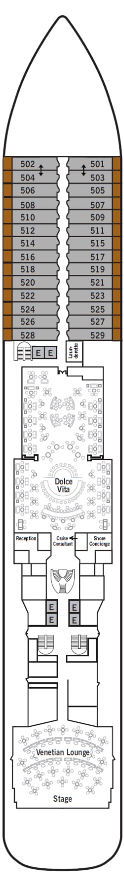 Deckplan Deck 5