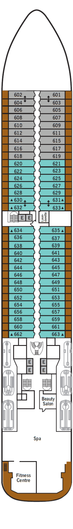 Deckplan Deck 6
