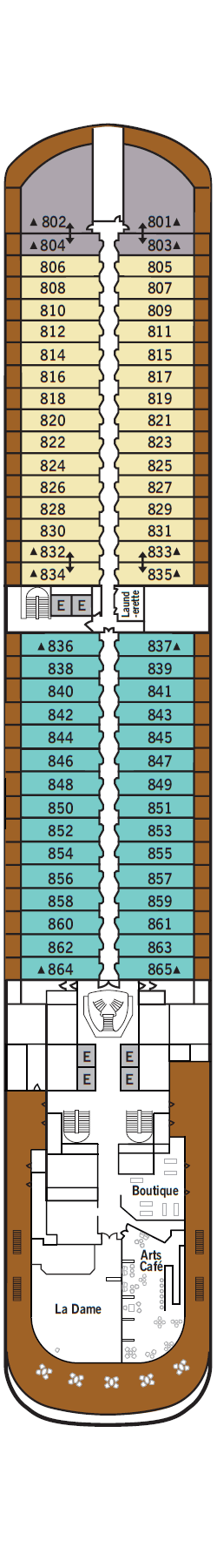 Deckplan Deck 8