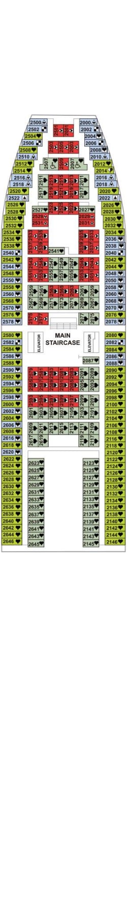 Deckplan: Deck 2