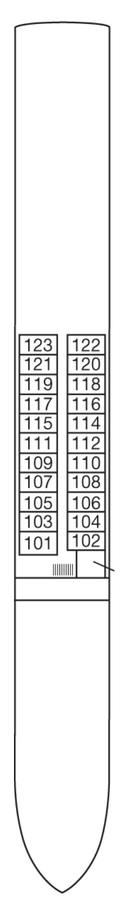 Deckplan: Neptundeck 1