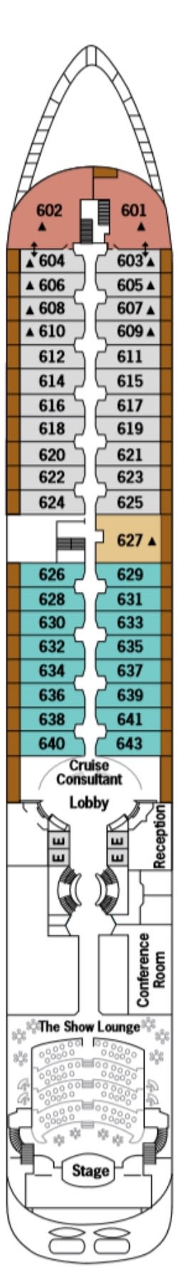 Deckplan Deck 6