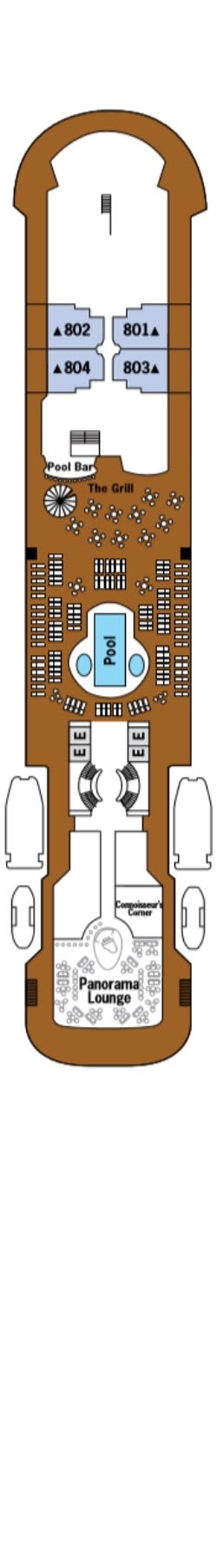 Deckplan Deck 8