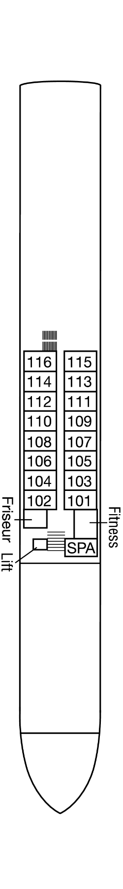 Deckplan: Neptundeck 1