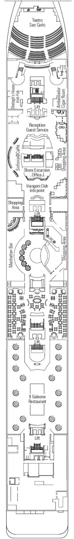 Beethoven Deck — MSC Sinfonia