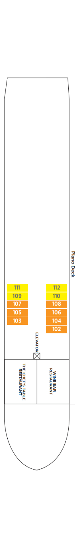 Plan du pont: Piano Deck 1