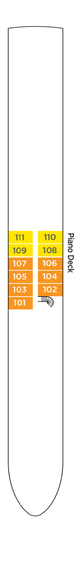 Deckplan: Piano Deck 1