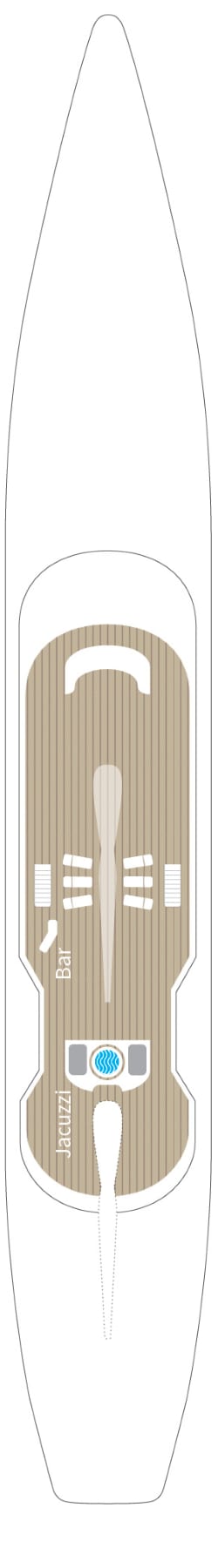 Deckplan Deck 5 · Sonnendeck 5