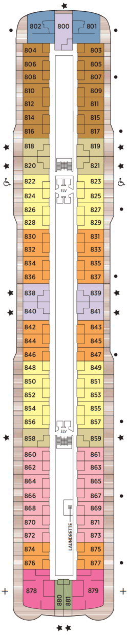 Deckplan Deck 8