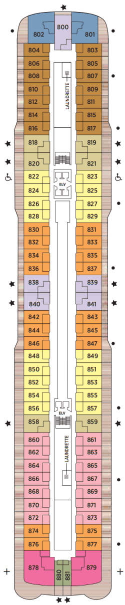 Deckplan Deck 8