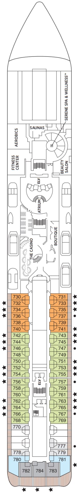 Regent Mariner Deck 7