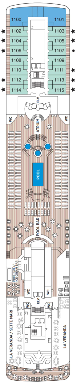 Deckplan Deck 11