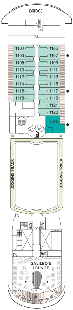 Deckplan Deck 11