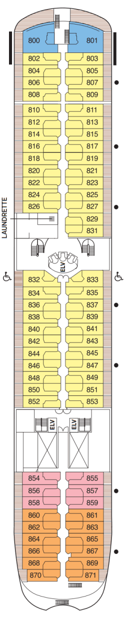 Deckplan Deck 8