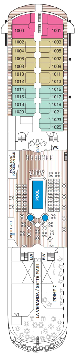 Deckplan Deck 10