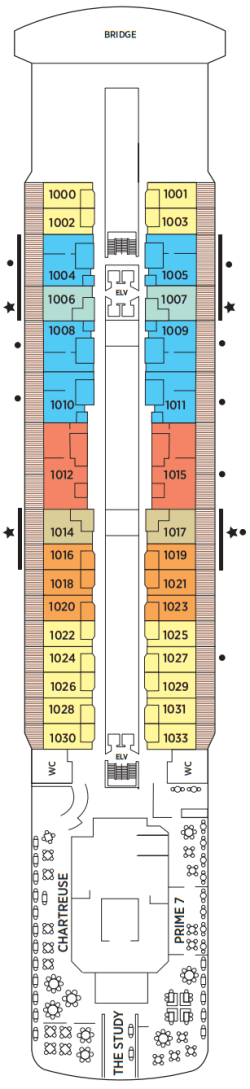 Deckplan Deck 10