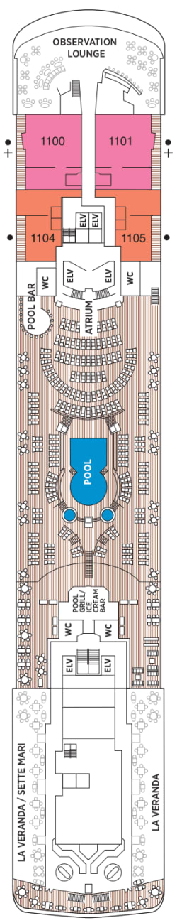 Deckplan Deck 11