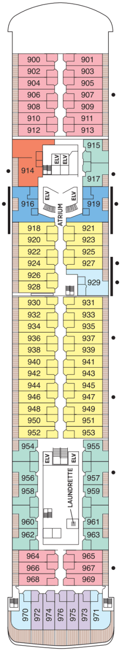 Deckplan Deck 9