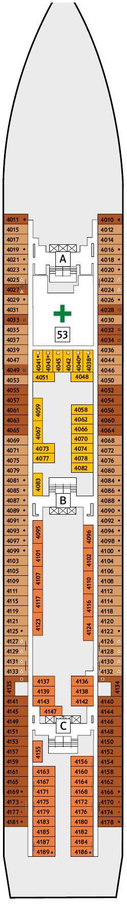 Plan du pont: Seestern 4
