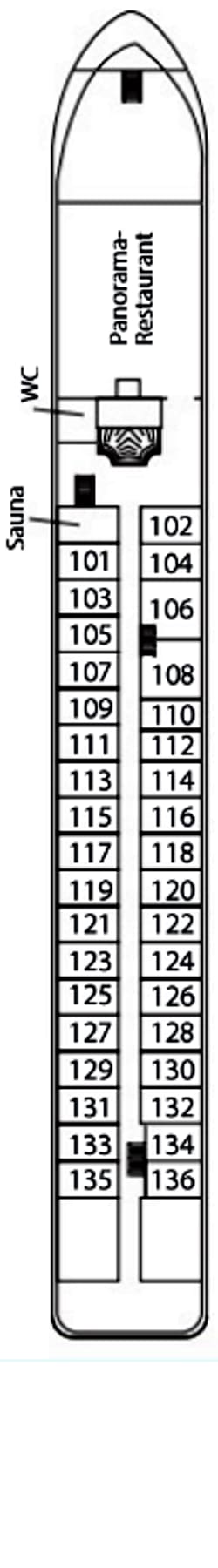 Deckplan: Emeralddeck 1