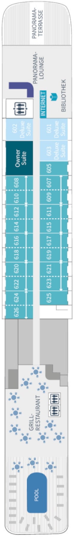 Deckplan Deck 6