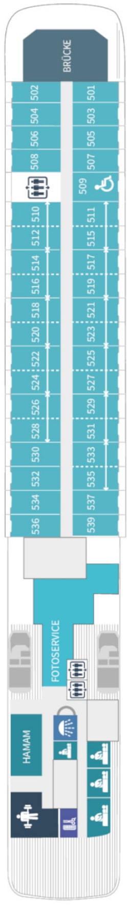 Deckplan Deck 5