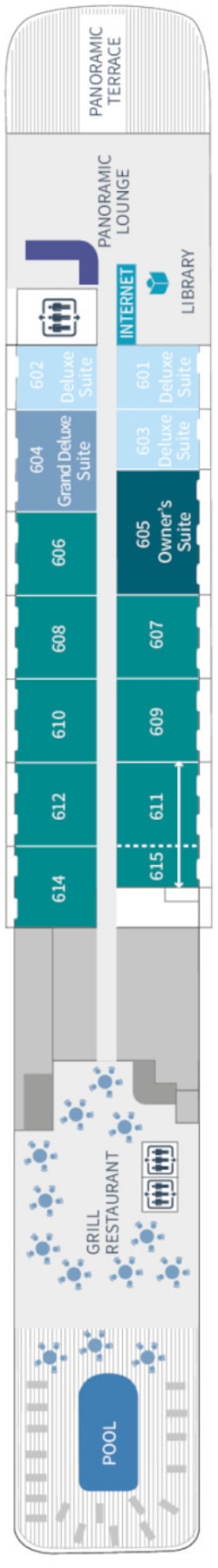 Deckplan Deck 6
