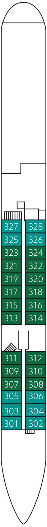 nicko Belvedere Hauptdeck