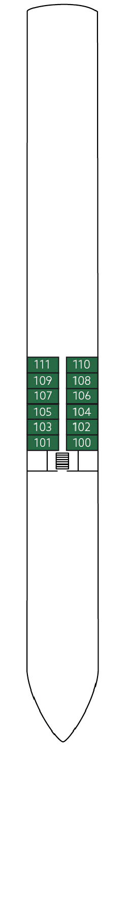 Deckplan: Hauptdeck 1