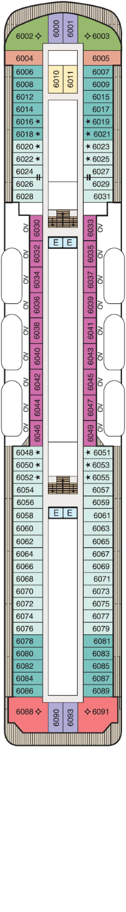 Deckplan Deck 6
