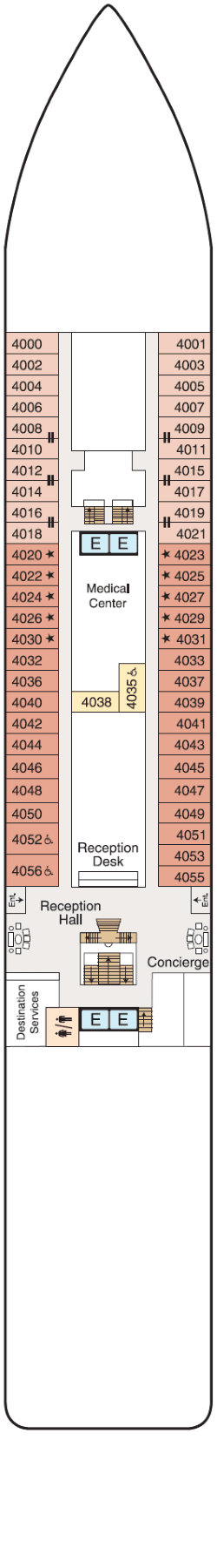 Deckplan Deck 4