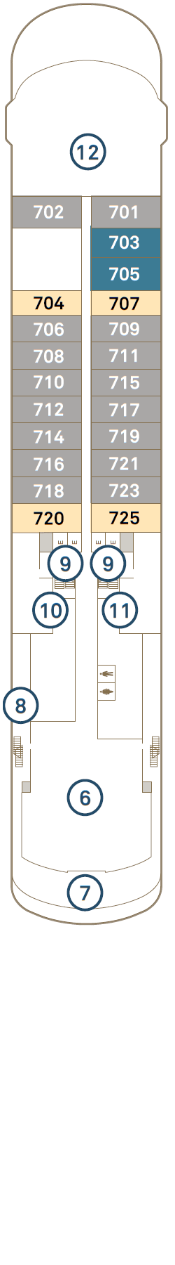Deckplan Deck 7