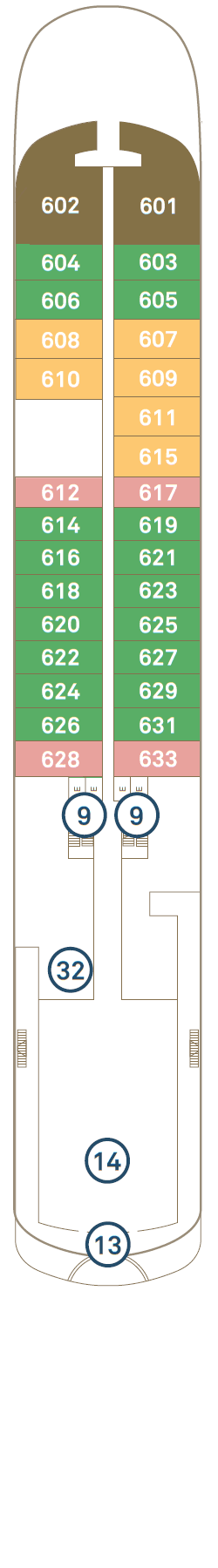Deckplan Deck 6