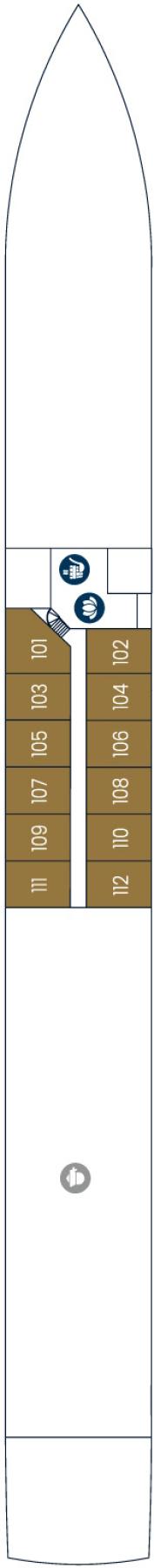 Viva Cruises VIVA VOYAGE Smaragd Deck