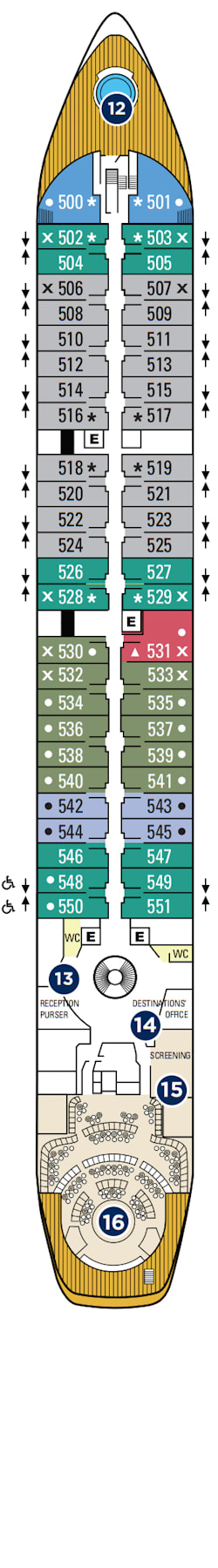Deckplan Deck 5