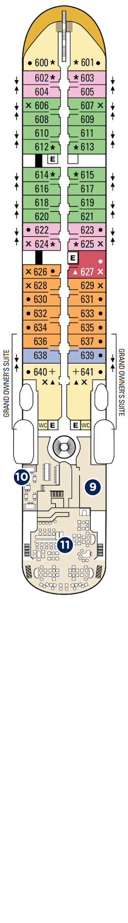 Deckplan Deck 6