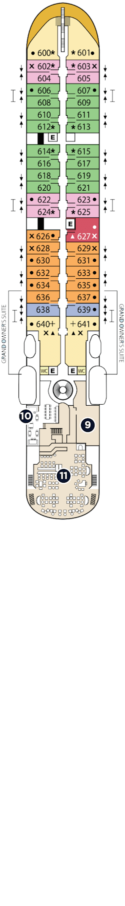 Deckplan Deck 6