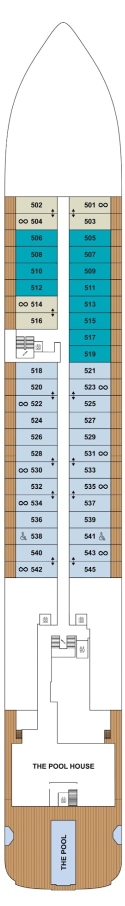 Deckplan Deck 5