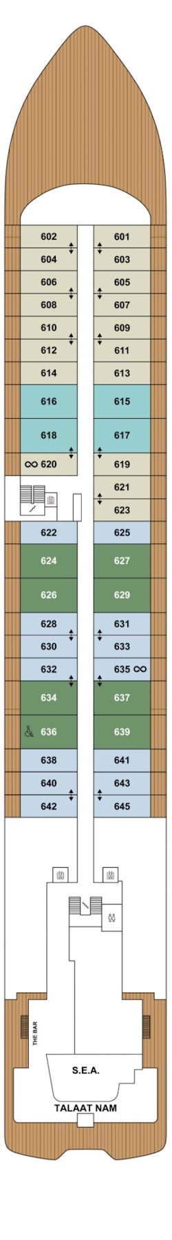 Deckplan Deck 6