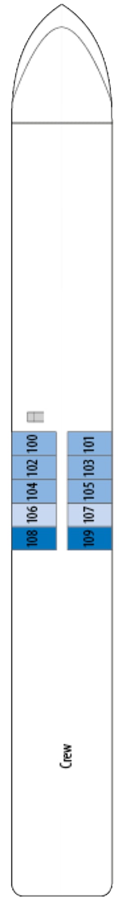 Deckplan: Hauptdeck  1